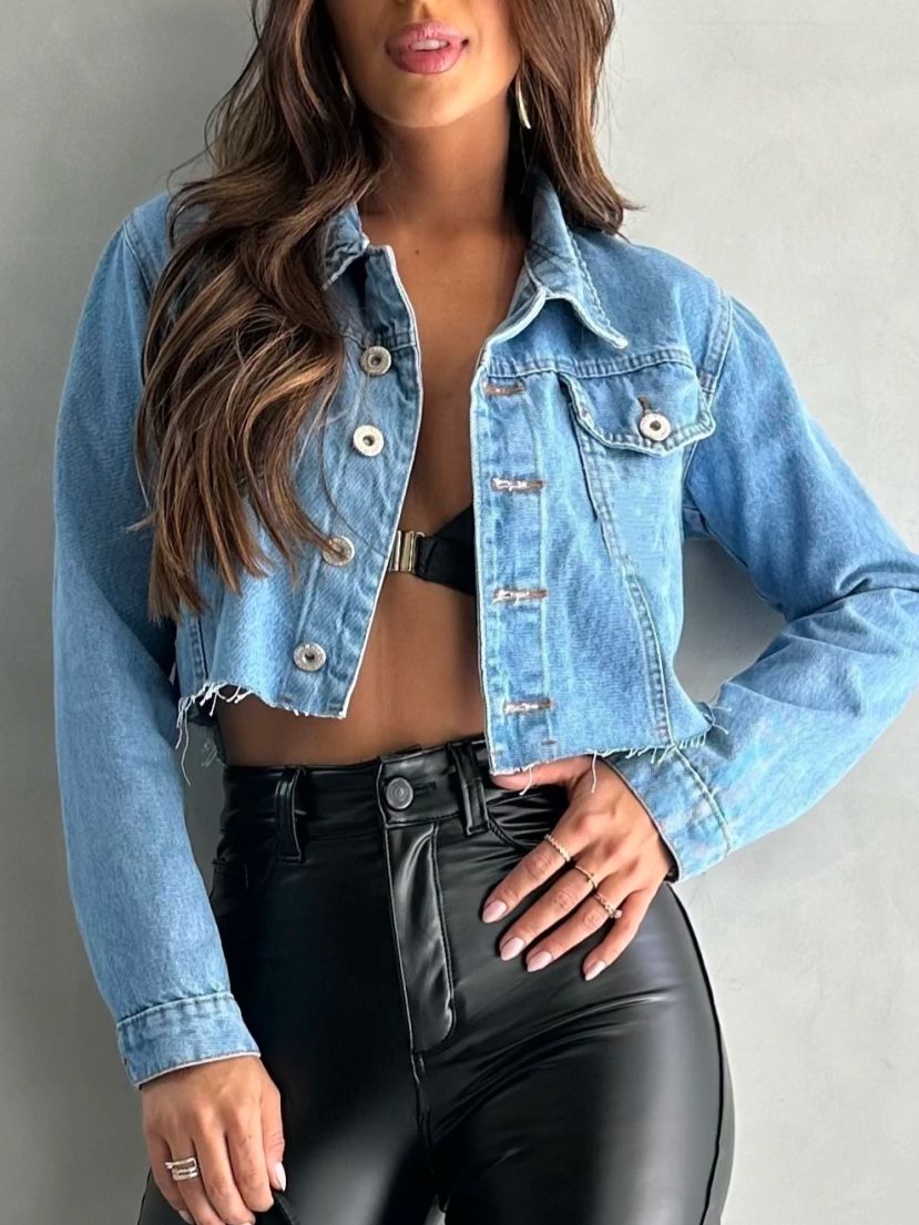 Jaqueta Jeans Daise Lavagem Clara